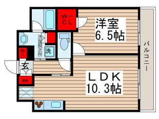 エスティメゾン大島の物件間取画像